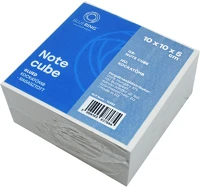 Bluering 1306106 Kockatömb ragasztott 10x10x5cm,  fehér kép