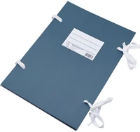 Bluering 1306657 Szalagos irományfedél a4, 1m-es szalaggal  kék kép