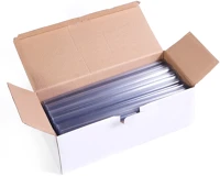 Bluering 1306730 Iratsín 12mm, 50 db/doboz,  átlátszó kép