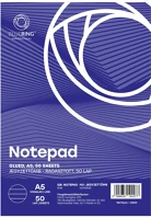 Bluering 1306752 Jegyzettömb ragasztott, a5, 50lap,  vonalas kép