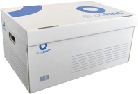 Bluering 1307290 archiváló konténer karton doboz fedeles 54x36x25cm, felfelé nyíló kép