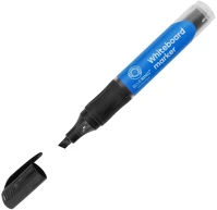 Bluering 1307771 Táblamarker 2,2-5,2mm, vágott hegyű, cserélhető betétes,  fekete kép