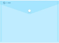 Bluering 1307984 Irattartó tasak a4, pp patentos  transzparens kék kép