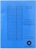 Bluering 230G KÉK Gyorsfűző a4, karton 230g  kék kép
