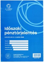 Bluering 25X2+2LAPOS B.13-21/VX Időszaki pénztárjelentés a/4 álló 25x2+2lapos b.13-21/vx ® kép