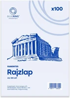 Bluering 62746 Rajzlap a4, famentes fóliázva ® 100 ív/csomag, kép