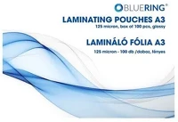 Bluering A3 125 A3 125 mikron a3 lamináló fólia, 125 micron, 100db/doboz kép