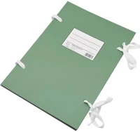 Bluering A4, 1M-ES Szalagos irományfedél a4, 1m-es szalaggal ® zöld kép