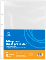 Bluering A4, 70 micron narancsos belül 2/3 részben nyitott  100 db/csomag kép