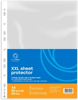Bluering A4, XXL 50 Genotherm lefűzhető,  micron 250x310mm, extra széles víztiszta bluering® 50 db/csomag kép