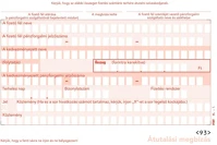 Bluering A6, PFNY.11 2PLD Nyomtatvány átutalási megbízás a6, pfny.11 2pld kép
