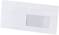 Bluering BORLA4TJA4590DB Boríték la4 öntapadó bélésnyomott jobb ablak 45x90mm 110x220mm j28a20 kép