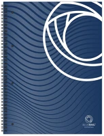 Bluering BR897732 Spirálfüzet a4, 80lap, perforált lyukasztott ® vonalas kép