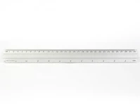 Bluering EG3L09 Vonalzó 30cm, alumínium ® kép