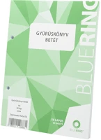 Bluering H301017330 Gyűrűskönyv betét a5, 50lap ® sima kép