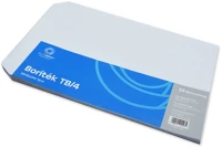 Bluering H3047696 Boríték tb/4 öntapadó bélésnyomott 250x353mm ® 25 db/csom fehér kép