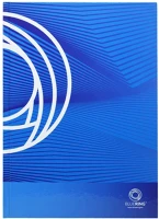 Bluering H3052332 Beírókönyv a4, 192lap, keményfedeles, egyszínű  vonalas kép