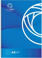 Bluering H30BLUER70VON Spirálfüzet a4, 70lap, ® vonalas kép