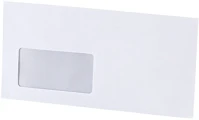 Bluering H30BORLA4ENYV3590B Boríték la4 enyvezett bélésnyomott bal ablakos 35x90mm a20b20 ® fehér kép