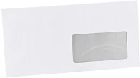 Bluering H30BORLA4ENYV45902 Boríték la4 enyvezett bélésnyomott  jobb ablakos 45x90mm 110 × 220mm j28a20 ® fehér kép