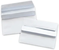 Bluering H30BORLC6ONTDARAB Boríték lc/6 öntapadó bélésnyomott 114x162mm ® fehér kép