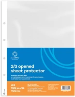 Bluering H30BR898319 Genotherm lefűzhető, a4, 100 micron narancsos belül 2/3 részben nyitott 4 kép