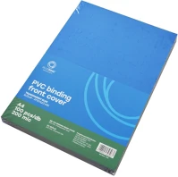 Bluering h30elo200trk Előlap, a4, 200 micron 100 db/csomag, bluering® áttetsző kék