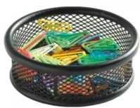 Bluering H30GEMKFEMH9133A Fémhálós gemkapocstartó kerek ® fekete kép