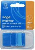 Bluering H30JELCMUA50LK Jelölőcímke 25x45mm, 50lap, műanyag ® kék kép