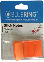 Bluering H30JELCMUA50LN Jelölőcímke 25x45mm, 50lap, műanyag ® narancs kép