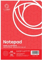 Bluering H30JZTA5KOCK50 Jegyzettömb ragasztott, a5, 50lap, ® kockás kép