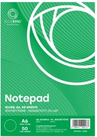 Bluering H30JZTA6SIMA50 Jegyzettömb ragasztott, a6, 50lap, ® sima kép
