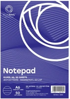Bluering H30JZTA6VON50 Jegyzettömb ragasztott, a6, 50lap, ® vonalas kép