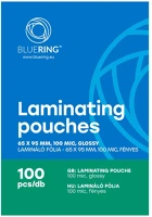 Bluering h30lamm6595100mic Lamináló fólia 65x95mm, 100 micron 100 db/doboz, bluering®