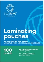 Bluering h30lamm6595125mic Lamináló fólia 65x95mm, 125 micron 100 db/doboz, bluering®