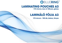 Bluering h30lamma3175mic Lamináló fólia a3, 175 micron 100 db/doboz, bluering®