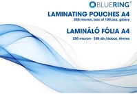 Bluering h30lamma4250mic Lamináló fólia a4, 250 micron 100 db/doboz, bluering®