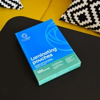 Bluering H30LAMTA580MIC Lamináló fólia a5, 80 micron öntapadó hátlappal 100 db/doboz, ®, kép