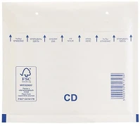 Bluering H30LEGPFHCD Légpárnás tasak cd szilikon külső méret 200x175mm, belső méret 180x165mm, ® fehér kép