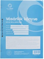 Bluering H30NYOMTB111VUJ Vásárlók könyve a4, álló 25x2lapos b.11-1/v/uj ® kép