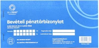 Bluering H30NYOMTB318102A Bevételi pénztárbizonylat 25x3lapos b.318-102/a/v ® kép