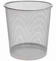 Bluering H30PAPIRKFEMHNSZ Fémhálós papírkosár 20 liter 29,5x33cm, nagy ® ezüst kép