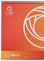 Bluering H30SPJZTA5KOCK60 Jegyzettömb spirálozott, a5, 60lap, ® kockás kép