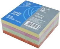 Bluering JJ50301-320 Jegyzettömb öntapadó, 75x75mm, 320lap, ® , pasztell kép