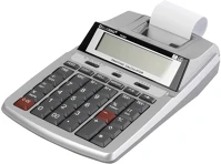 Bluering PC26II PC 26 II szalagos számológép, 12 számjegyes, 2 színű nyomtató, 4 db AA kép