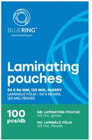 Bluering tby074664 Lamináló fólia 54x86mm, 125 micron 100 db/doboz, bluering®