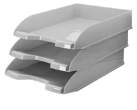 Bluering TBY281828 Irattálca műanyag 345, 345x255x65mm, ®, szürke kép