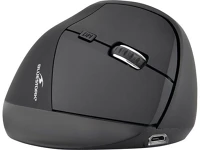 Bluestork M-WL-ERGO-BK Wireless mouse black kép
