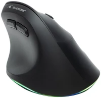 Bluestork M-WL-ERGO-LUMI Wireless mouse black kép
