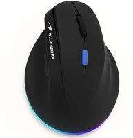 Bluestork M-WL-ERGO-LUMI-TH Wireless mouse black kép